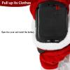 Gfilay Inverted Rotating Dancing and Singing Santa Claus Plush Toy,Electric Santa Animated Christmas Decorations for Kids view 4