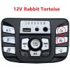 12V Rabbit Tortoise Children's Electric car Multifunctional Center Panel, Printed Circuit Board Control Entertainment Operating System Powered Wheel Replacement Parts view 3