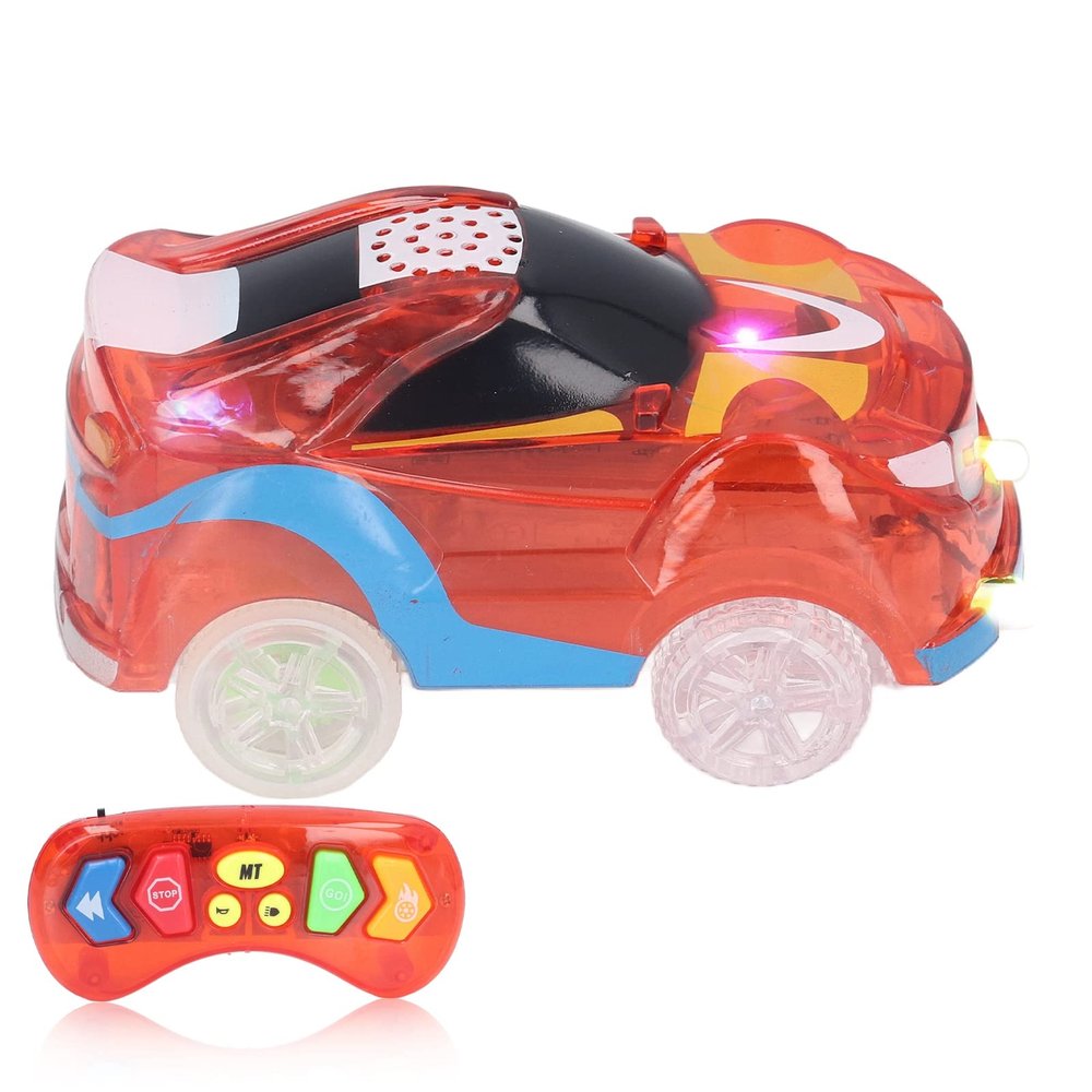 LBEC Crawler Carts , Lighted Carts Easy to Use Portable ABS for Home for Kids Red