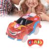 LBEC Crawler Carts , Lighted Carts Easy to Use Portable ABS for Home for Kids Red view 2