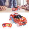 LBEC Crawler Carts , Lighted Carts Easy to Use Portable ABS for Home for Kids Red view 3