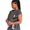 Boppy ComfyFit Adjustable Baby Carrier, 8-35lbs, Heathered Gray, Hybrid Carrier, Newborn to Toddler with Adjustable Straps & Comfort of A Baby Wrap view 1