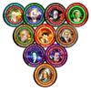 Pack-10 Valxart Heroes Scientist #1 Astrology + Chinese Zodiac Year (2.25", Magnet) view 1