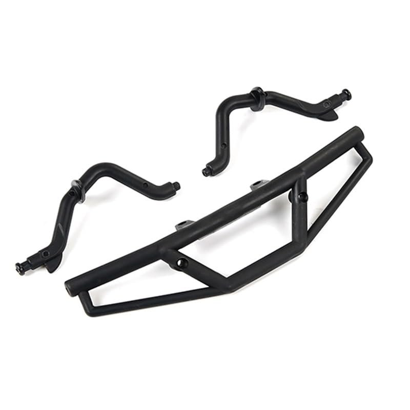 Front Bumper Kit for 1/8 HPI Racing Savage XL Flux Rovan TORLAND Monster Brushless Truck Rc Car Parts ( Color : Black )