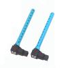 4Pcs Aluminum Alloy Body Posts Mount Extension Set for Tamiya TT01 TT-01 1/10 RC Car Upgrade Parts Accessories ( Color : Blue ) view 2