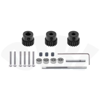 370 Motor Metal Gearbox Gear Housing for WPL 1/16 B14 B16 B24 B36 C14 C24 C34 MN90 MN91 MN45 MN99 RC Car DIY Upgrade Parts ( Color : Gear )