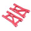 BAIJAC 4Pcs Metal Front and Rear Suspension Arm for Remo Hobby Smax 1621 1625 1631 1635 1651 1655 1/16 RC Car Upgrade Parts (Color : Red) view 2