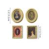 Odoria 1/12 Miniature Victorian Framed Art Wall Pictures Dollhouse Accessories view 4