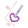 JDM TSURIKAWA Purple Glow in the Dark Masic Heart Ring Subway Train Bus Handle Strap Charm Drift view 4