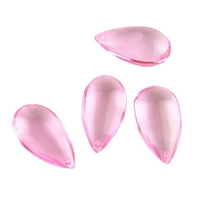 Prisms & Kaleidoscopes 38mm/50mm Water Drop Prisms for Crystal Chandelier Lighting Part Decoration Science Classroom Optics Kits (Color : Pink, Size : 50mm 10pcs)