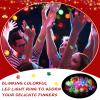 Leyndo 300 Pack Colorful LED Light up Rings End of Year Graduation Gifts for Student Glow in the Dark Rings Dj Party Favors Flash Jelly Lights for Classroom Prizes, Goodie Bag, Birthday Party (Mixed) view 4
