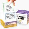 200 Resilience Conversation Starter Cards for Stronger Families - Build Trust, Safety and Connection Through Transitions or Life Changes - Deeper Discussion Parents Children's Therapy Icebreaker Game view 1