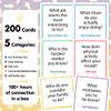 200 Resilience Conversation Starter Cards for Stronger Families - Build Trust, Safety and Connection Through Transitions or Life Changes - Deeper Discussion Parents Children's Therapy Icebreaker Game view 3