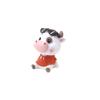 ikasus Cute Cow Toy Car Ornaments,Lovely Cow Car Dashboard Decorations Car Doll Desktop Toy Dolls,Car Interior Accessories,Perfect for Dashboard, Home, Kitchen, Office Decoration view 1