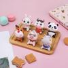 ikasus Cute Cow Toy Car Ornaments,Lovely Cow Car Dashboard Decorations Car Doll Desktop Toy Dolls,Car Interior Accessories,Perfect for Dashboard, Home, Kitchen, Office Decoration view 2
