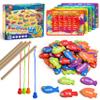 Coogam Wooden Magnetic Fishing Sight Words Game Learning Dolch Word Flashcards Montessori Educational Toy for Preschool 3 4 5 Year Old Kids view 1
