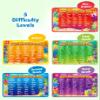 Coogam Wooden Magnetic Fishing Sight Words Game Learning Dolch Word Flashcards Montessori Educational Toy for Preschool 3 4 5 Year Old Kids view 2