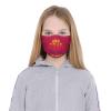 1-100 Pcs Custom Kids Reusable Breathable Face Mask Mouth Cloth Fabric Washable Comfortable for Sports Outdoor Party Fuchsia view 4