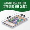 Collectible Supplies Top Loaders for Cards | 3x4 Inch Card Protectors for Collective Trading| Protective Sports Card Holder | Standard Size | Penny Soft Sleeves (100 Toploaders + 100 Penny Sleeves) view 3