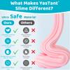 YasTant Slime Kit for Girls and Boys, Safe and Fluffy Slime for Kids, Stress Relief Kids Slime Kits for Toddlers, Stretchy Butter Slime Pack of 6 view 3