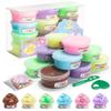 YasTant Slime Kit for Girls and Boys, Safe and Fluffy Slime for Kids, Stress Relief Kids Slime Kits for Toddlers, Stretchy Butter Slime Pack of 12 view 1