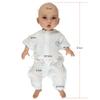 SUAISKR 18 Inch Soft Realistic Silicone Newborn Baby Dolls Not Vinyl Lifelike Cute Full Silicone Body Doll with Skeleton (Ivory, boy Open Eyes) view 4