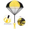 Sratte 12 Pieces Parachute Toy Hand Throw Flying Toys Parachute Men Toy Parachute Figures for Christmas Outdoor Landing Gifts, No Battery Nor Assembly Required (Simple Style) view 3