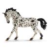 Kumprohu Horse Toy Figures, 5 Inches Denmark Knabstrupper Mare Toy, Realistic Pony Figurine, Farm Life Horse Club Figurine for Educational Purposes, Awareness, Party Favors for Girls Boys view 1