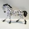 Kumprohu Horse Toy Figures, 5 Inches Denmark Knabstrupper Mare Toy, Realistic Pony Figurine, Farm Life Horse Club Figurine for Educational Purposes, Awareness, Party Favors for Girls Boys view 4
