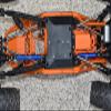 GPM for Axial 1/10 RBX10 Ryft 4WD Scale Rock Bouncer - AXI03005 Aluminum Alloy Barrel+45# Steel CVD Head Front and Rear Drive Shafts view 2