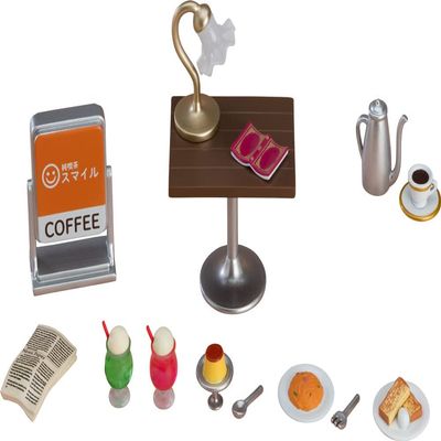 Good Smile Company Nendoroid More Accessories for Nendoroid Figures Stand Decorations: Cafe