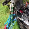 Aluminum Front Or Rear Adjustable Spring Shocks For 1:5 Traxxas X Maxx 6S / X Maxx 8S Monster Truck - 1Pr Green view 2