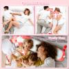 Mewaii Long Cat Plush 5 Sizes, 120% Extra Filling Giant Plushness Kids Body Pillow, Kawaii Cute Pink Cat Stuffed Animals Plushies, Big Long Body Pillow Cat Plush Gift for Girls 28 view 4