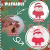 100PCS Christmas Mochi Squishy Toys, Mini Kawaii Christmas Squishies Soft Fidget Toys Stress Squeeze Toys Party Bags Filler, Small Stocking Stuffers for Boys Girls Birthday Gifts view 4