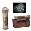 Royalmart Handicrafts Handmade Brass Kaleidoscope with Leather Box - Vintage Look - Antique Finish - Kaleidoscope for Kids Friends Family Children - 3D Mirror Lens (Personalized) view 1