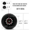 Rcarmumb RC Wheels and Tires for 1/10 Slash 2WD 44 4wd,Senton Axia1 Red cat Rc 4wd Hex Detachable Replacement Snow Tires Desert Tires,12mm/14mm Hex Rc Truck Tires (4pcs) Black view 3