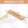 12 Pieces Wooden Ratchet Noise Maker, Traditional Mexican Rattle Ratchet Instrument Toy for Sporting Events Party Favor and Celebrations Birthday Present Football Games, 6 x 5.5 x 1.4 Inches view 4