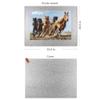 1000 Piece Jigsaw Puzzle Boards Portable, Puzzle Mat with Cover, Lightweight Puzzle Tray Storage System, Felt Table Top by Coobe (Gray) view 2