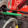 Rcarmumb Rc Drive Shaft CVD Upgrades for 1/10 Outcast 4s Blx V1/Kraton 4s Blx V1,4pcs Front Rear Axles Upgrades Part,Harden Metal Steel #45 Driveshaft Hop ups,(More Powerful) Green view 4