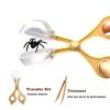 JTCJozz Bug Catcher Kit, Kids Bug Collection Kit, Outdoor Nature Explorer Kit with Tweezers, Magnifying Glass, Science Educational Kit, Bug Observation Container for Boys and Girls (Gold) view 4
