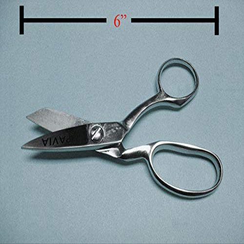BAIJAC Replacemelt for 6" Scissors Bent Trimmer "Pavia" Brand Silver