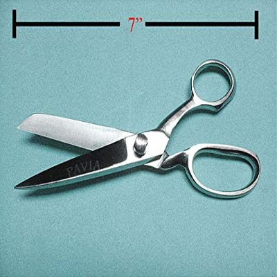 BAIJAC Replacemelt for 7" Scissors Bent Trimmer "Pavia" Brand Silver