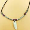 Alligator Tooth Necklace GT36 Gator New Orleans Louisiana Cajun Creole Voodoo Bayou Genuine view 2