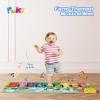FOKI Floor Piano Mat for Toddlers, Sensory Educational Dancing Musical Keyboard Carpet Toy, Animal Sounds Touch Playmat Blanket, for 1 to 5 Years Old Boy and Girl view 2
