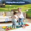 FOKI Floor Piano Mat for Toddlers, Sensory Educational Dancing Musical Keyboard Carpet Toy, Animal Sounds Touch Playmat Blanket, for 1 to 5 Years Old Boy and Girl view 4