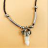 Alligator Tooth Necklace GT37 Gator New Orleans Louisiana Cajun Creole Voodoo Bayou Genuine view 2