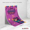 Personalized Lets Celebrate Superhero Party Birthday Welcome Sign - Customized Purple Superhero Theme Birthday Party - Custom Super Girl Birthday Celebration Decor (PVC Board) view 4