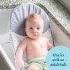 The First Years Sure Comfort Folding Baby Bather - Foldable Baby Bath Seat and Lounger for Home or On the Go - for Sink or Tub Use - Non-Slip Seat - For Up to 15 Lbs view 3