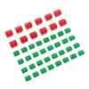 Board Game Replacement Houses, Complete 44-Piece Set with Durable Plastic Hotels for Family Game Nights and Classroom Activities view 1