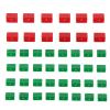Board Game Replacement Houses, Complete 44-Piece Set with Durable Plastic Hotels for Family Game Nights and Classroom Activities view 2